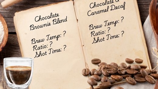 Recipes & Dialling In With Our Coffee Beans.