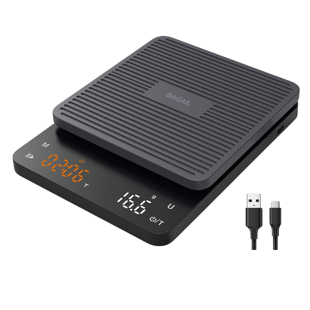 BAGAIL Digital Coffee Scale with Timer