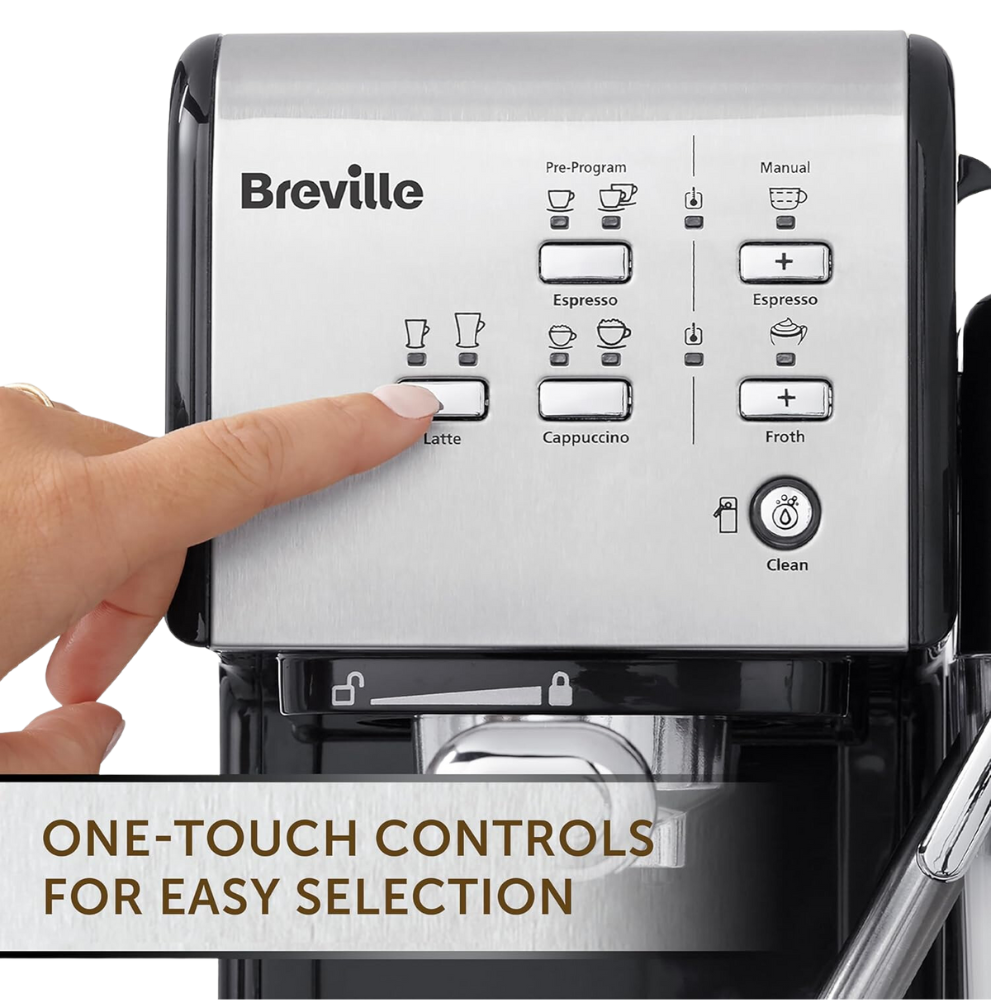 Breville One Touch Espresso Machine.