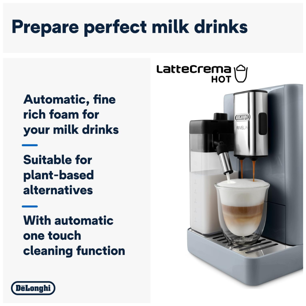 DeLonghi Rivelia Bean To Cup Coffee Machine