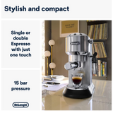 DeLonghi Dedica EC685 Espresso Machine.